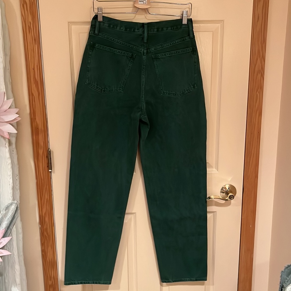 Madewell High Rise Women Jeans - Green - Picture 5 of 5